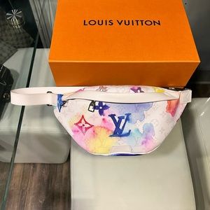 Louis Vuitton Virgil Abloh Watercolor Monogram Bumbag